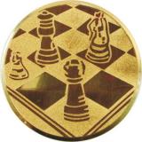 Эмблема D1-A22/G шахматы (D-25 мм)
