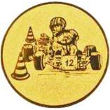 Жетон №113 (Автоспорт, диаметр 50 мм, цвет золото)