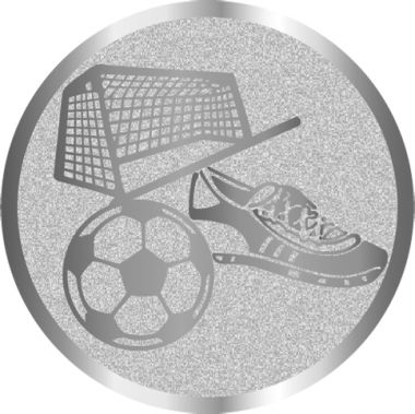 Жетон №1058 (Футбол, диаметр 25 мм, цвет серебро)