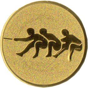 Жетон №581 (Перетягивание каната, диаметр 25 мм, цвет золото)