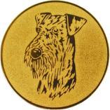 Жетон №627 (Собаководство, диаметр 50 мм, цвет золото)