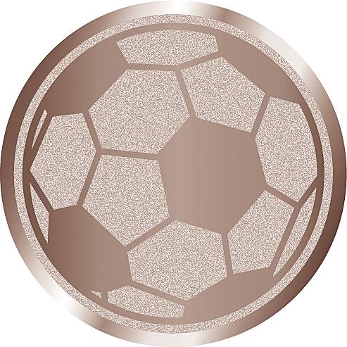 Жетон №1065 (Футбол, диаметр 25 мм, цвет бронза)