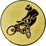 Жетон №612 (Велоспорт, диаметр 50 мм, цвет золото)