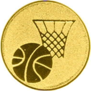 Эмблема D1-A136/G баскетбол (D-25 мм)