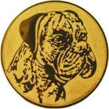 Жетон №628 (Собаководство, диаметр 50 мм, цвет золото)