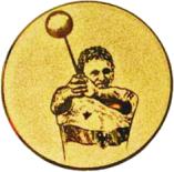 Жетон №1125 (Лёгкая атлетика, диаметр 50 мм, цвет золото)