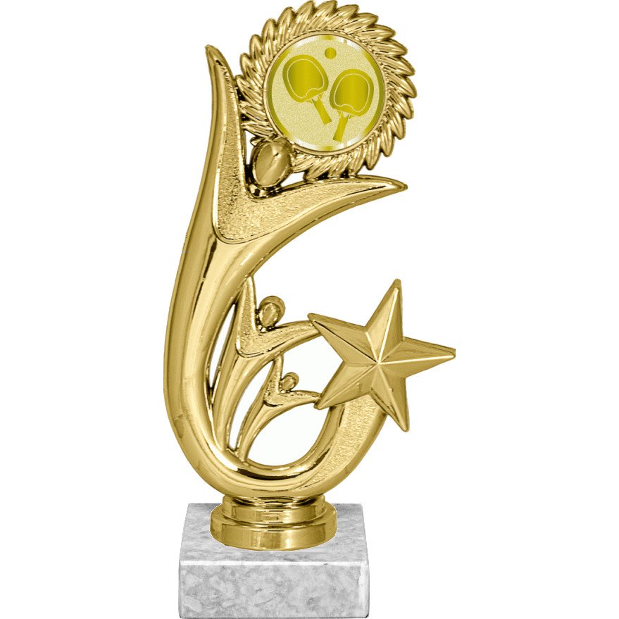 фигурка №1008-1158 (настольный теннис, высота 17 см (фигурка, жетон для вклейки плюс цоколь и крепёж)) фигурка №1008-1158 (настольный теннис, высота 17 см (фигурка, жетон для вклейки плюс цоколь и крепёж))
