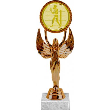 Фигурка №571-33 (Бокс, высота 20 см (Фигурка, жетон для вклейки плюс цоколь и крепёж))