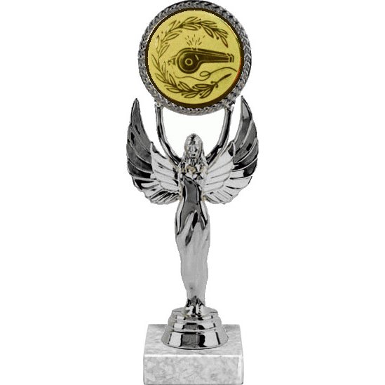 фигурка №577-33 (свисток, высота 20 см (фигурка, жетон для вклейки плюс цоколь и крепёж)) фигурка №577-33 (свисток, высота 20 см (фигурка, жетон для вклейки плюс цоколь и крепёж))