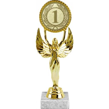Фигурка №9-33 (1 место, высота 20 см (Фигурка, жетон для вклейки плюс цоколь и крепёж))