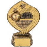 Фигурка №2 (Высота 14 см, пластик, размер таблички 45x20 мм)