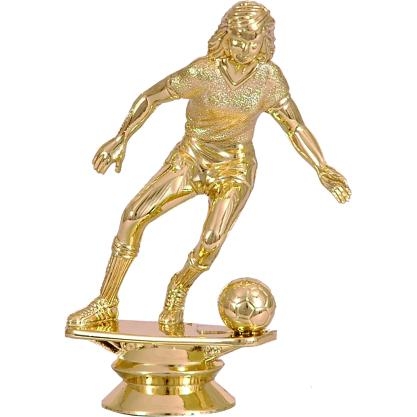Фигурка №625 (Футбол, высота 10 см, цвет золото, пластик)