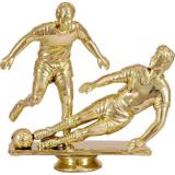 Фигурка №144 (Футбол, высота 12 см, цвет золото, пластик)