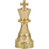 Фигурка №821 (Шахматы, высота 7 см, цвет золото, пластик)