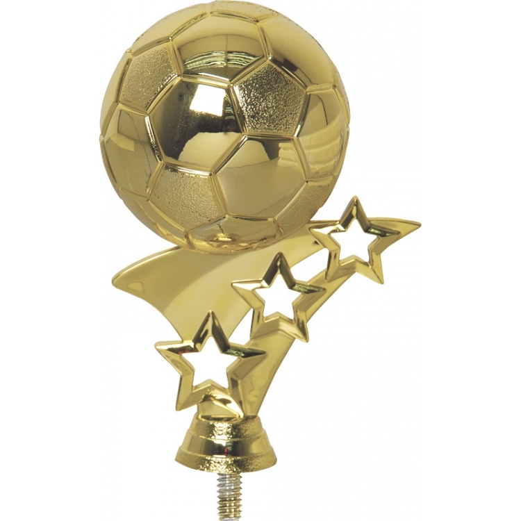 Фигурка №1059 (Футбол, высота 11 см, цвет золото, пластик)