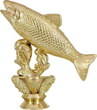 Фигурка №739 (Рыболовство, 0, цвет золото, пластик)