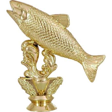Фигурка №739 (Рыболовство, 0, цвет золото, пластик)