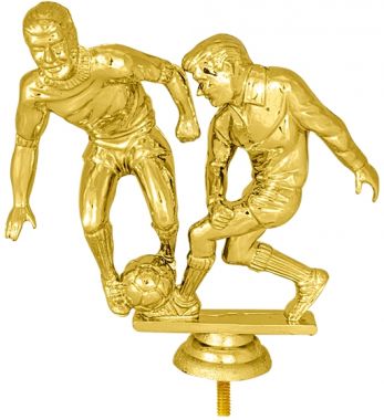 Фигурка №1425 (Футбол, высота 12,5 см, цвет золото, пластик)