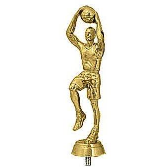 Фигурка №404 (Баскетбол, высота 14 см, цвет золото, пластик)