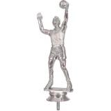 Волейболист высота 15 см F21/S серебряного цвета, пластиковая фигура