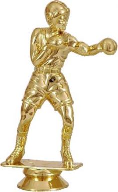 Фигурка №749 (Бокс, высота 13 см, цвет золото, пластик)