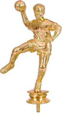 Фигурка №58 (Гандбол, высота 14 см, цвет золото, пластик)