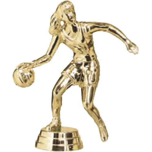 Фигурка №920 (Баскетбол, высота 12,1 см, цвет золото, пластик)