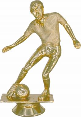 Фигурка №884 (Футбол, высота 11,5 см, цвет золото, пластик)
