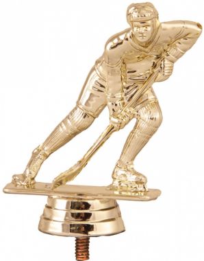 Фигурка №1169 (Хоккей, высота 9,5 см, цвет золото, пластик)