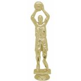 Фигурка №693 (Баскетбол, высота 17 см, цвет золото, пластик)