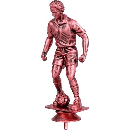 Фигурка №11 (Футбол, высота 13 см, цвет бронза, пластик)