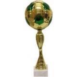 Кубок «Футбол» c чашей - мячом / Золото-Зелёный