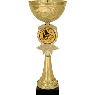 Кубок №1151-73 (Голуби, высота 34 см (Кубок плюс жетон для вклейки))