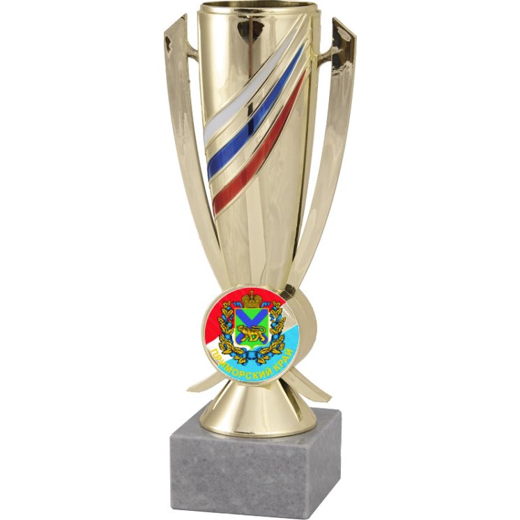 кубок №1199-5229 (приморский край, высота 22 см (кубок плюс жетон для вклейки)) (размер табличек: 55x15 мм) кубок №1199-5229 (приморский край, высота 22 см (кубок плюс жетон для вклейки)) (размер табличек: 55x15 мм)