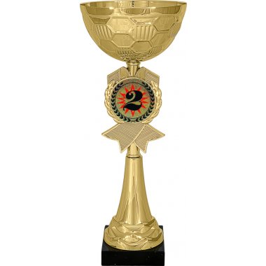 Кубок №4-73 (2 место, высота 30 см (Кубок плюс жетон для вклейки))