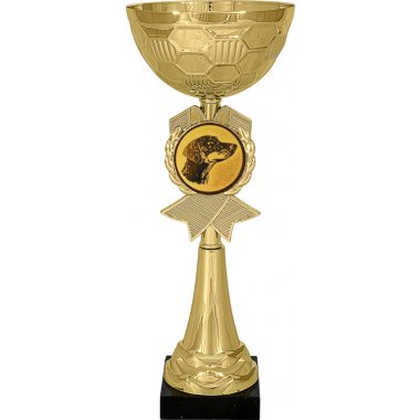 Кубок №626-73 (Выставки собак (собаководство), высота 27 см (Кубок плюс жетон для вклейки))