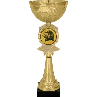 Кубок №630-73 (Выставки собак (собаководство), высота 27 см (Кубок плюс жетон для вклейки))