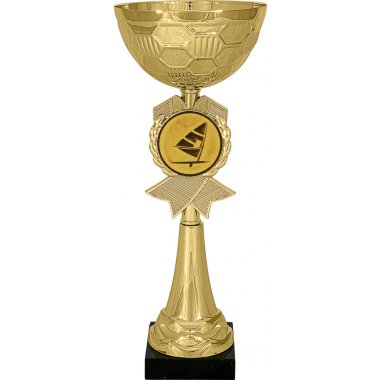 Кубок №65-73 (Виндсёрфинг, высота 27 см (Кубок плюс жетон для вклейки))