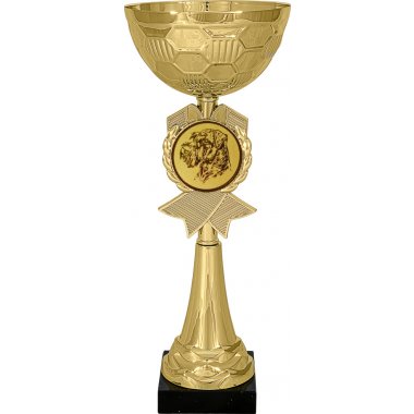 Кубок №68-73 (Выставки собак (собаководство), высота 27 см (Кубок плюс жетон для вклейки))