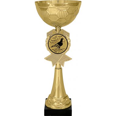 Кубок №91-73 (Голуби, высота 30 см (Кубок плюс жетон для вклейки))
