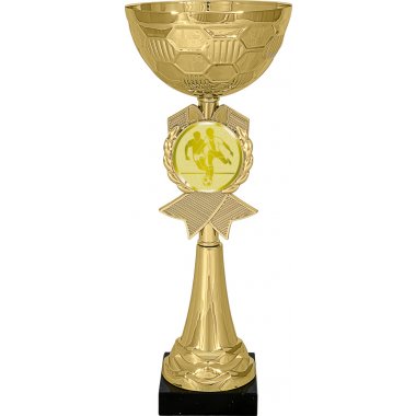 Кубок №970-73 (Футбол, высота 27 см (Кубок плюс жетон для вклейки))