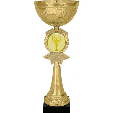 Кубок №975-73 (Ника, высота 27 см (Кубок плюс жетон для вклейки))