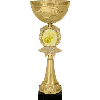 Кубок №982-73 (Баскетбол, высота 27 см (Кубок плюс жетон для вклейки))