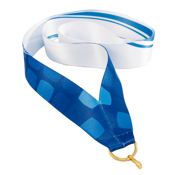 Лента для медалей №207 (Синий, ширина 25 мм)