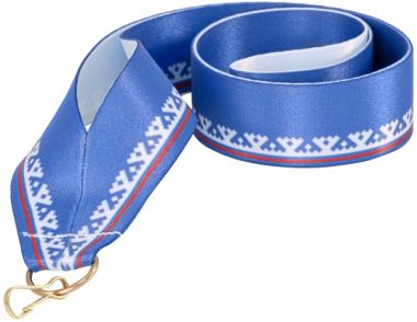 Лента для медалей №194 (Голубой, ширина 25 мм)