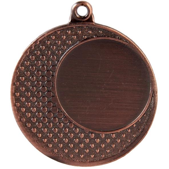Медаль №61 (Диаметр 40 мм, металл, цвет бронза. Место для вставок: лицевая диаметр 25 мм, обратная сторона диаметр 36 мм)