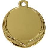 Медаль №26 (Диаметр 32 мм, металл, цвет золото. Место для вставок: лицевая диаметр 25 мм, обратная сторона диаметр 29 мм)