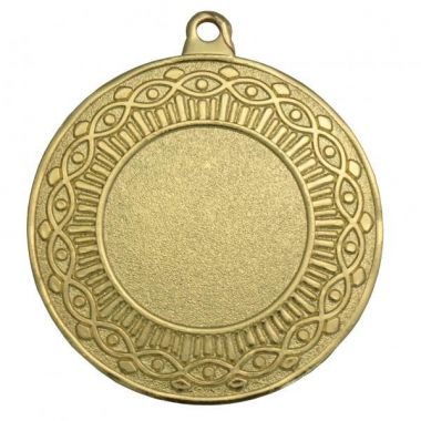 Медаль №300 (Диаметр 45 мм, металл, цвет золото. Место для вставок: лицевая диаметр 25 мм, обратная сторона диаметр 40 мм)