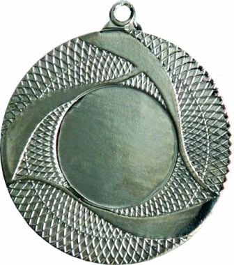 Медаль №43 (Диаметр 50 мм, металл, цвет серебро. Место для вставок: лицевая диаметр 25 мм, обратная сторона диаметр 46 мм)