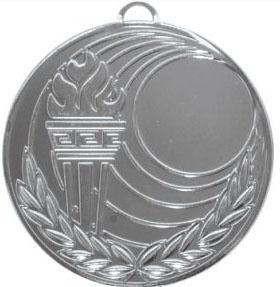 Медаль №159 (Диаметр 50 мм, металл, цвет серебро. Место для вставок: лицевая диаметр 25 мм, обратная сторона размер по шаблону)